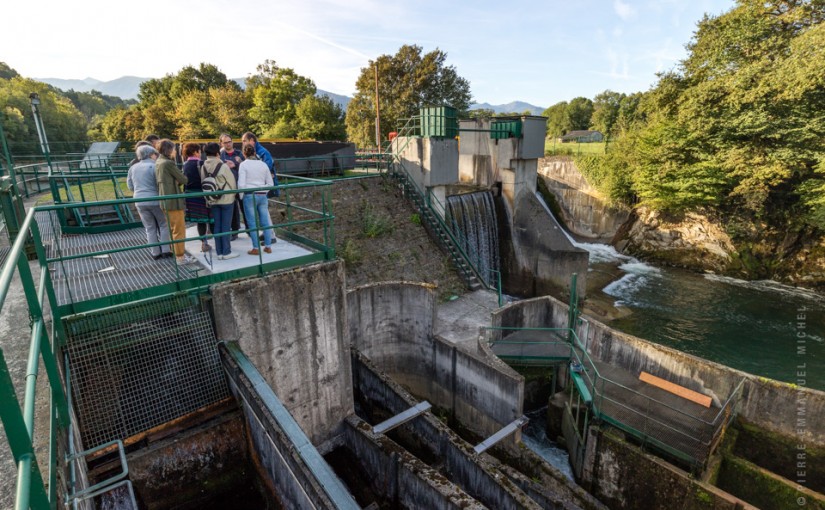 Visite de la centrale de Soeix et du centre d’information EDF à Oloron-Sainte-Marie