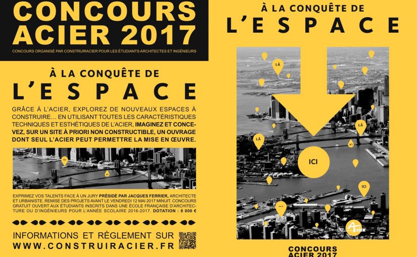 Exposition / Conférence – retour sur le concours étudiant Construire Acier 2017