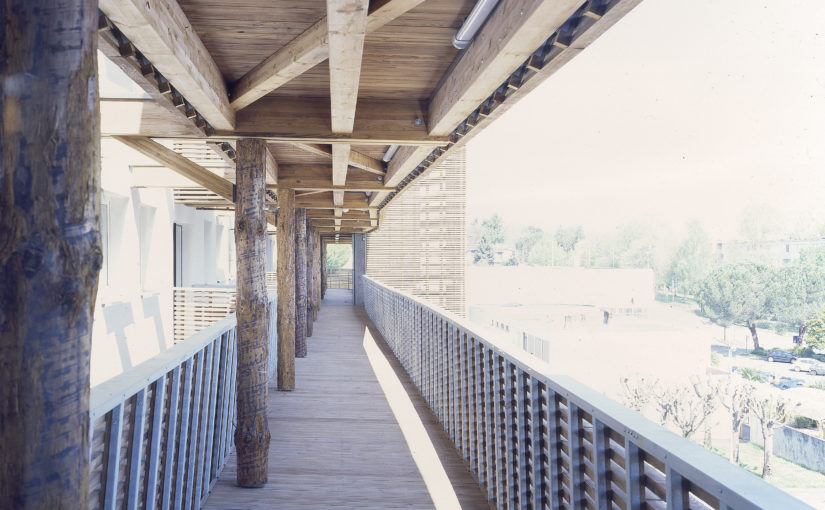 réhabilitation / extension en bois